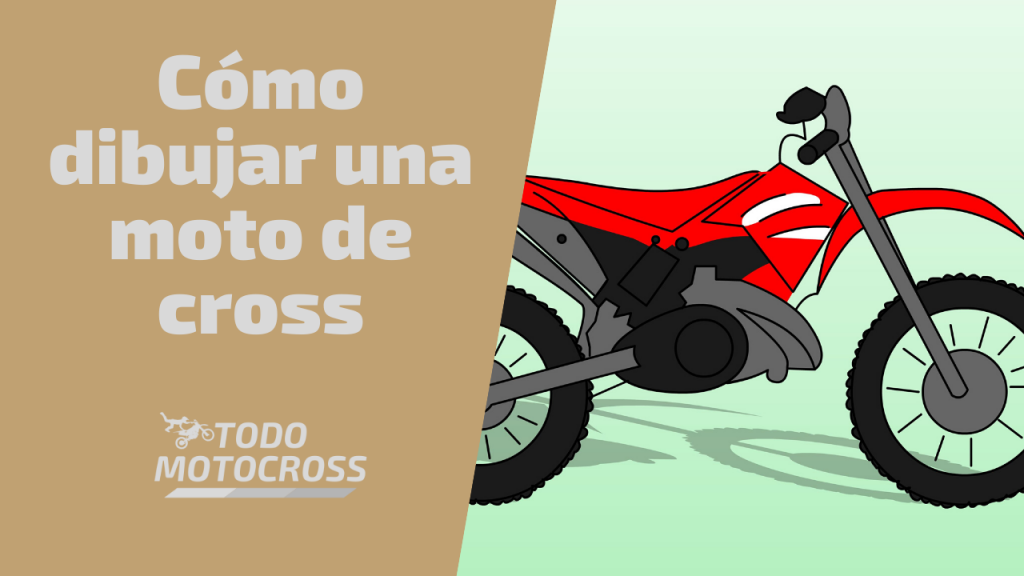 Cómo dibujar una moto de cross