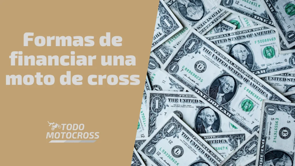 Formas de financiar una moto de cross