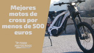 Mejores motos de cross por menos de 500 euros